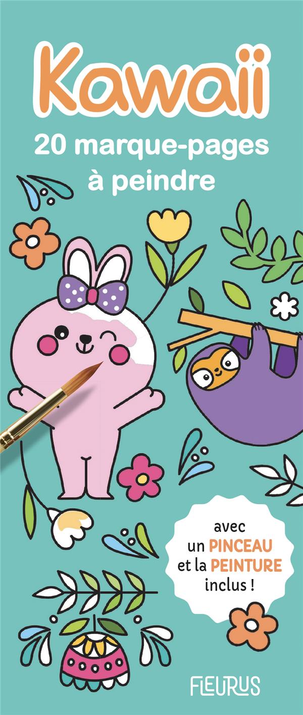 20 marque-pages à peindre : kawaii - flash vidéo