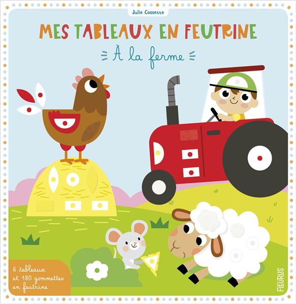 Mes tableaux en feutrine : à la ferme - flash vidéo
