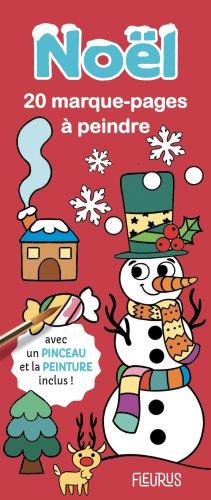 20 marque-pages à peindre : Noël - flash vidéo
