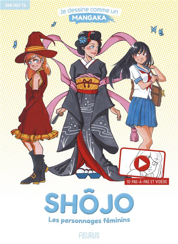 Shojo ; les personnages féminins - flash vidéo