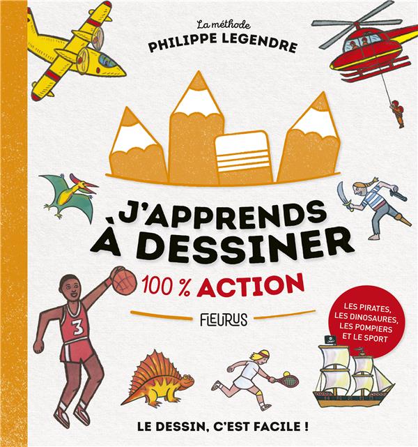 J'apprends à dessiner : 100 % action - flash vidéo