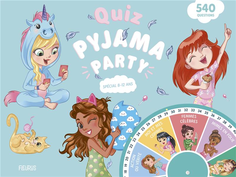 Quiz et défis pyjama party - flash vidéo