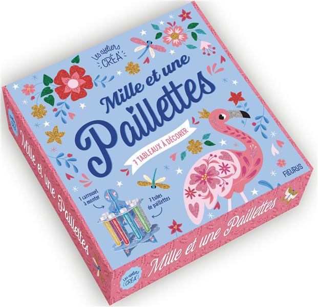 Les ateliers créa' : tableaux à décorer : mille et une paillettes - flash vidéo