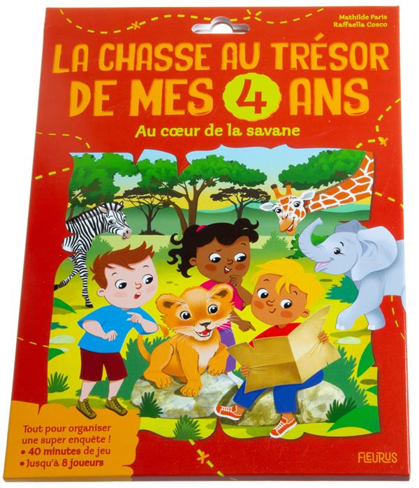 La super chasse au trésor de mes 4 ans : au coeur de la savane - flash vidéo