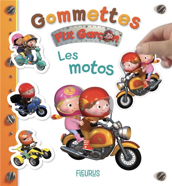 Gommettes : P'tit Garçon : les motos