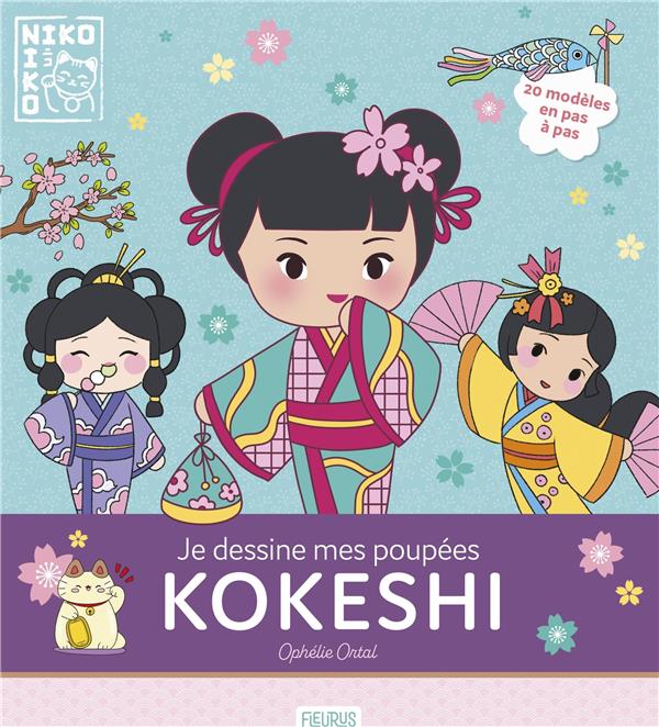 Je dessine mes poupées kokeshi - flash vidéo