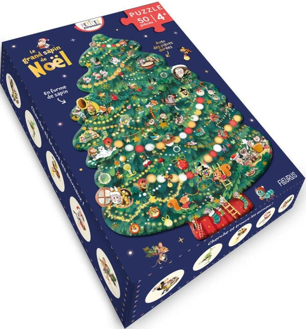 Puzzle le grand sapin de Noël