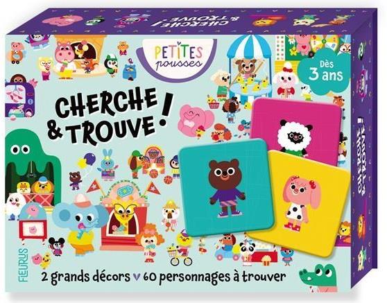 Cherche & trouve ! 2 grands décors et 60 personnages à trouver