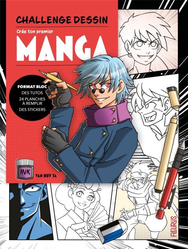 Challenge dessin : Crée ton premier manga ! - flash vidéo