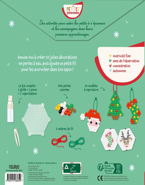 Mes décors de Noël en perles à eau