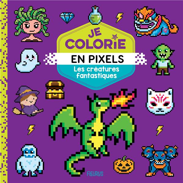 Je colorie en pixels : Créatures fantastiques - flash vidéo