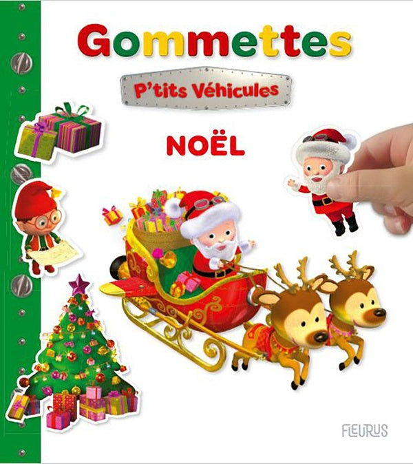 P'tits véhicules : gommettes : Noël