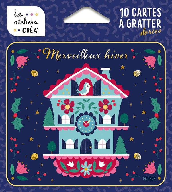Les ateliers créa' : Cartes à gratter : Merveilleux hiver