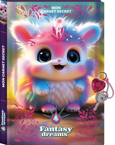 Fantasy Dreams : Mon carnet secret écureuil arc-en-ciel