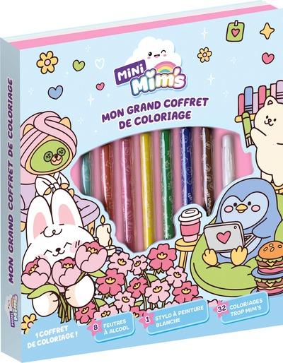 Mon grand coffret de coloriage Mini Mim's
