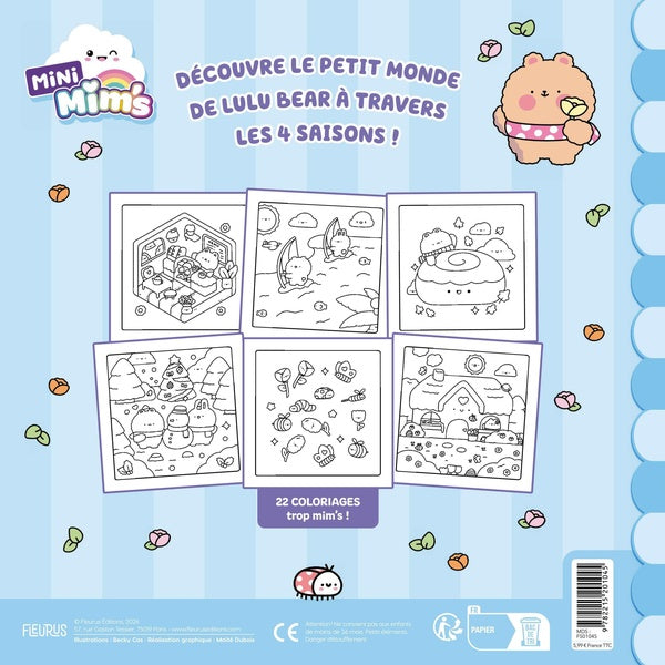 Mini Mim's : Sweet colos : Le petit monde de Lulu Bear