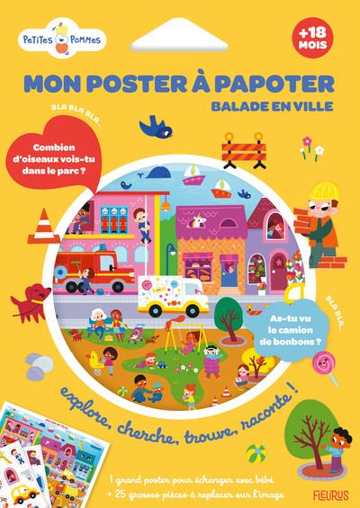 Mon poster a papoter - balade en ville