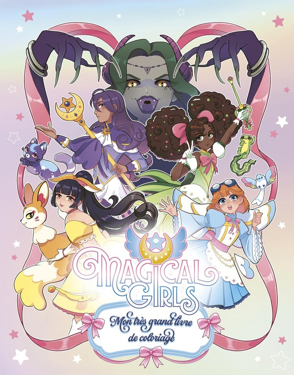 Magical Girls - Mon très grand livre de coloriage