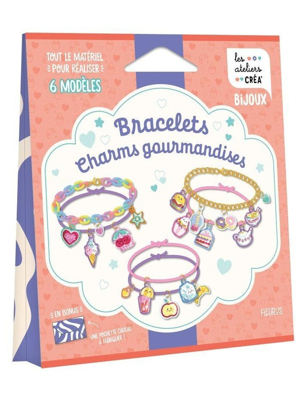 Bracelets Charms gourmandises