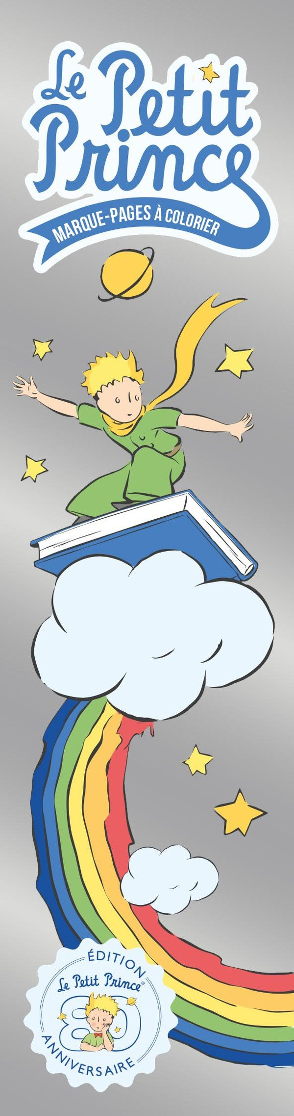 Le petit prince - marque-pages collector silver