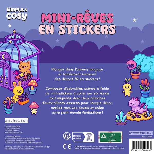 Mini rêves en stickers