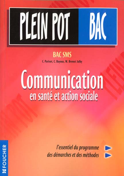 Communication en sante et action sociales bac sms