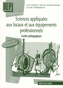 Sciences app. aux locaux et aux equip. prof.