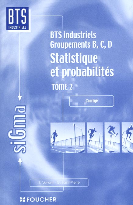 Statistiques et probabilites bts industriels, groupements bcd