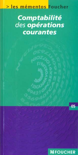 Comptabilite des operations courantes