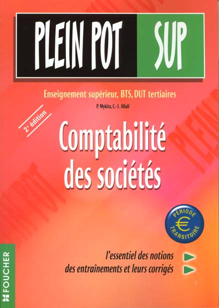 Comptabilite des societes bts comptabilite et gestion