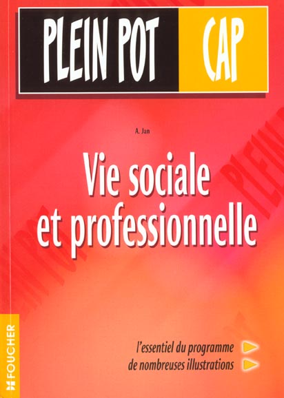 Vie sociale et professionnelle cap tertiaire