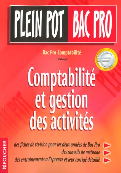 Comptabilite et gestion activites bac pro t.18