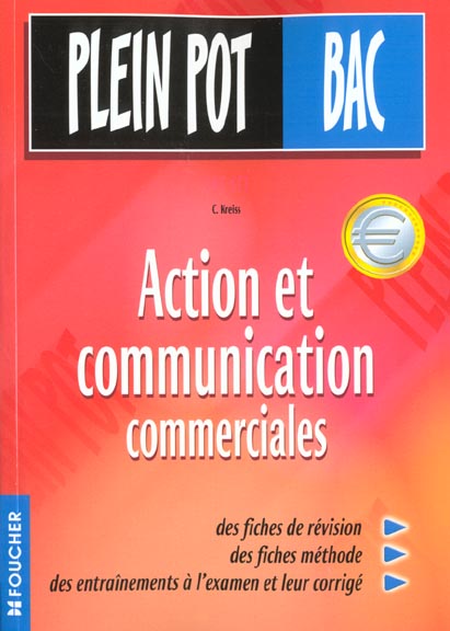Action communication commerciales ; bac stt