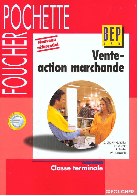 Vente action marchande ; terminale bep ; livre pochette