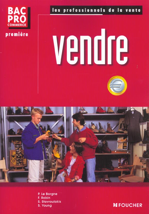 Vendre 1e bac professionnel ; livre de l'eleve