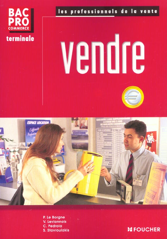 Plein pot ; vendre ; terminale bac professionnel ; livre de l'eleve
