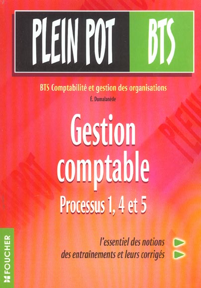 Gestion comptable processus1, 4 et 5