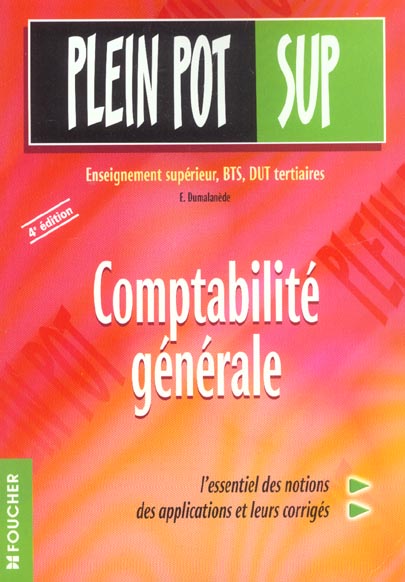 Comptabilite generale ; 4e edition