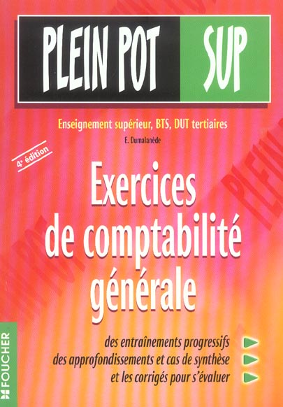 Exercices de comptabilite generale