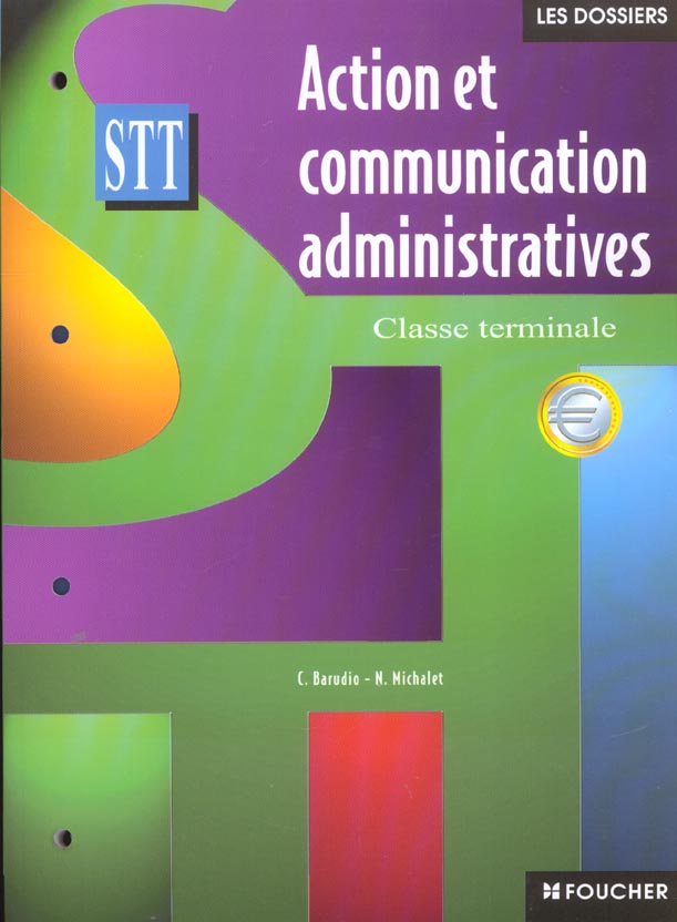 Les dossiers action communication administrative terminale stt