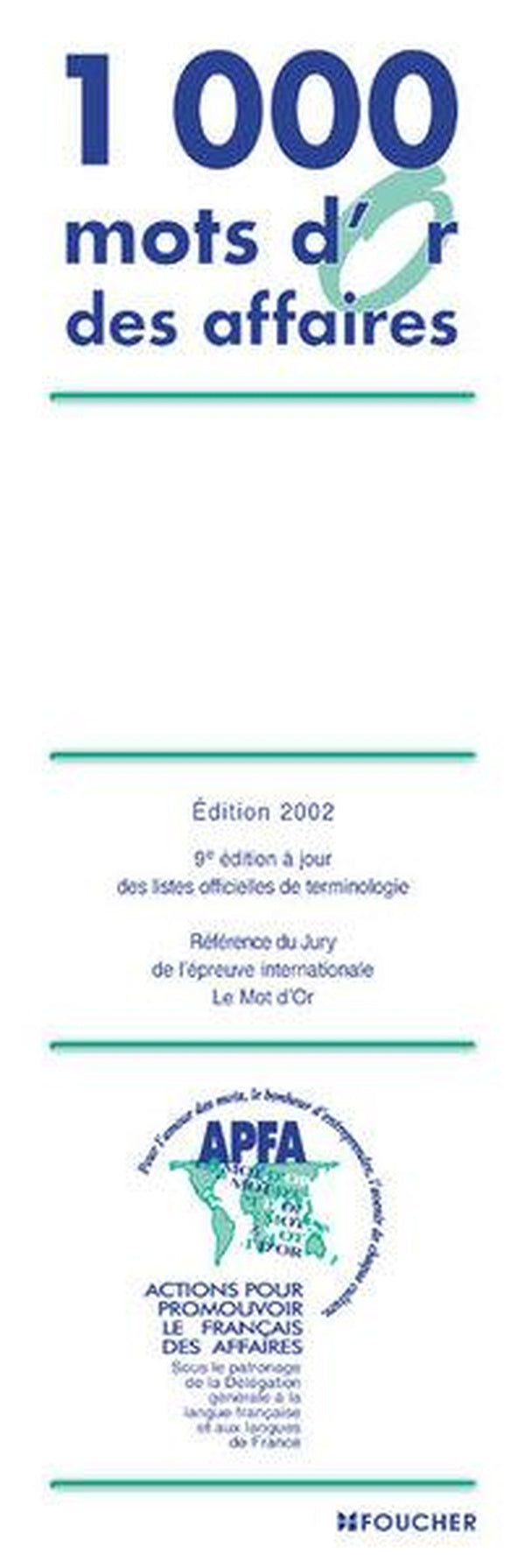 1000 mots d'or des affaires