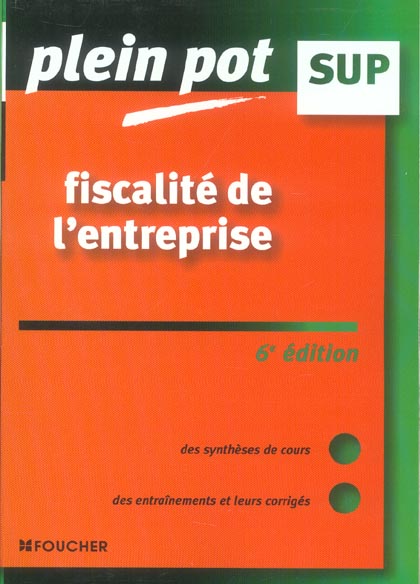 Fiscalite de l'entreprise (6e édition)