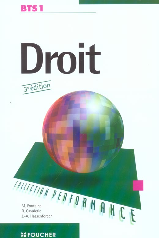Droit bts 1ere annee