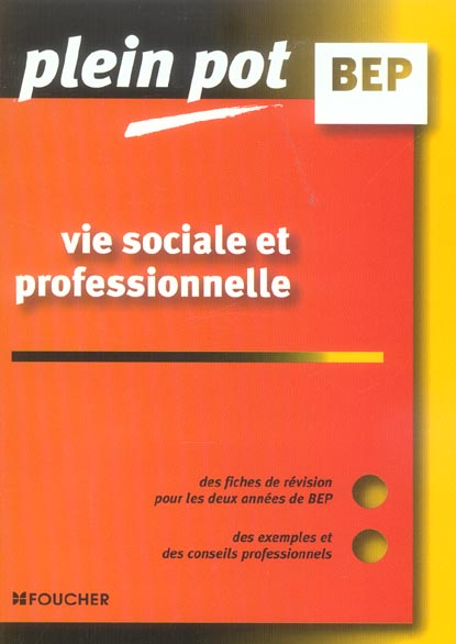 Vie sociale et professionnelle