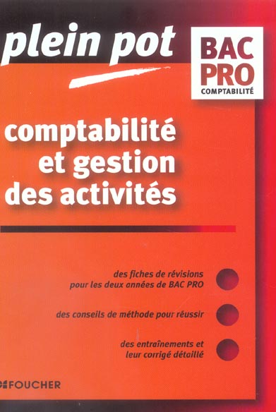 COMPTABILITE ET GESTION DES ACTIVITES