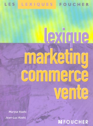 Lexique marketing commerce vente