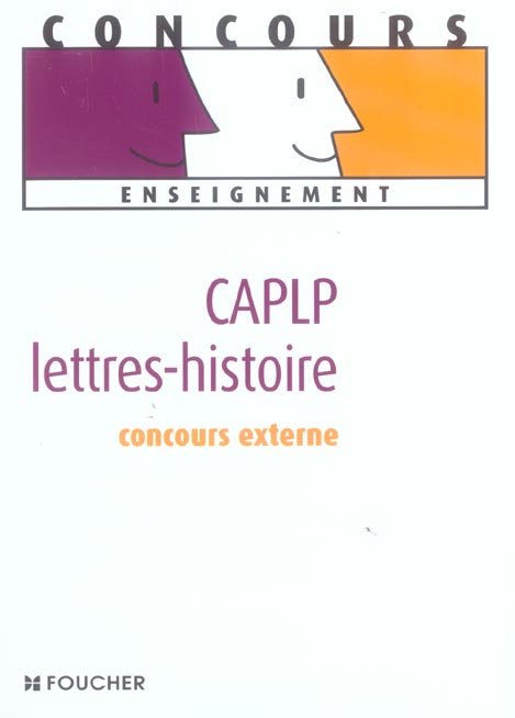 Caplp lettres-histoire ; concours externe