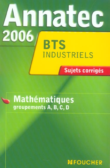 ANNATEC FOUCHER-BTS Tome 13 (édition 2006)
