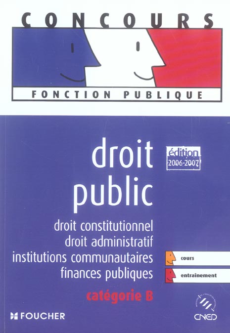 Droit public cat b