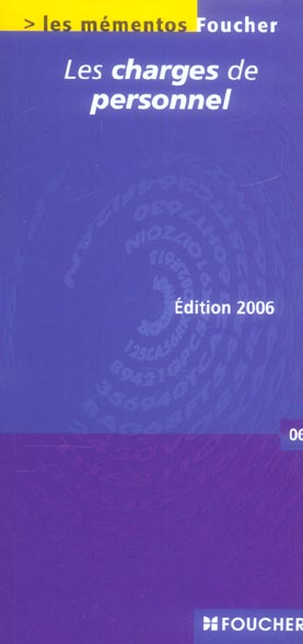 Les charges de personnel (edition 2006)